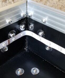 SUPERNIGHT LED Strip Light, 2835 SMD RGB Multi-Color Changing Lights, 16.4ft 300 LEDs Rope with IR Remote Controller, 12V Power Supply for Bedroom, TV-Back Lighting, Halloween, Christmas 2835RGB 24Keys 75 71px87rxmL