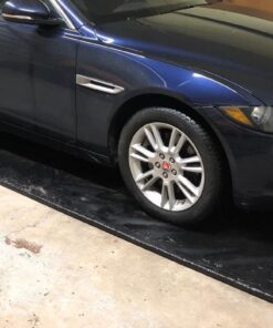 AutoFloorGuard AFG7918 MidSize Heavy Duty Garage Floor Mat for Under Car for Rain, Ice, and Mud with Stay-Put Corner and Telescoping Squeegee Mid-Size 49 71pxKpFQfML