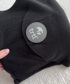 trtl Travel Pillow for Neck Support- Super Soft Neck Pillow with Shoulder Support and Cozy Cushioning Lightweight and Easy to Carry - Machine Washable - Black 41 71py0TjvbIL