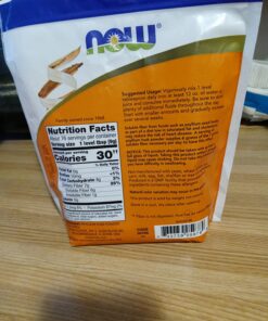 NOW Supplements, Psyllium Husk Powder, Non-GMO Project Verified, Soluble Fiber, 24-Ounce 1.5 Pound (Pack of 1) 43 71py5y59lQL