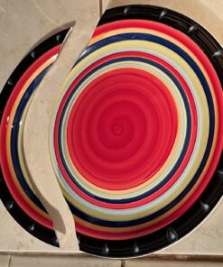 Gibson Home Casa Stella Dinnerware Set, Red, 16-piece 31 71pynjt12IL