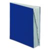 Pendaflex DDF3OX Expanding Desk File, A-Z, Letter Size, Acrylic-Coated Pressboard, Dark Blue