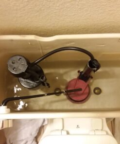 Fluidmaster 400AKR Universal All in One Toilet Repair Kit for 2-Inch Flush Valves, Easy Install 47 71pzV704 L