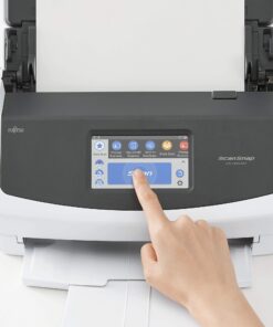 Fujitsu ScanSnap iX1500 Color Duplex Document Scanner with Touch Screen for Mac or PC, White (2018 Release) 15 71pzt5854bL