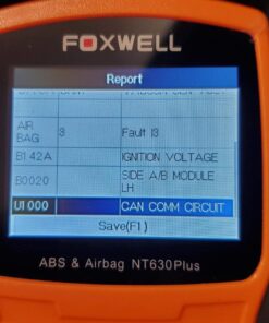FOXWELL NT630 Plus OBD2 Scanner Diagnostic Tool, Car Code Reader ABS Scan Tool Bleeding Brake SRS Scanner Bidirectional Control with Airbag Light Reset SAS Calibration Oil Light EPB Service 67 71pzz5rIpUL