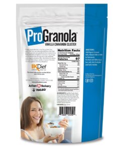 Julian Bakery® ProGranola® Cereal | Vanilla Cinnamon | 12g Protein | Paleo | 2 Net Carbs | Gluten-Free | Grain-Free | 15 Servings 1.22 Pound (Pack of 1) 25 71q bhW8L