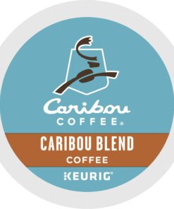 Caribou Coffee Caribou Blend, Single-Serve Keurig K-Cup Pods, Medium Roast Coffee, 12 Count (Pack of 6) 12 Count (Pack of 6) 26 71q1g5ZJzaL