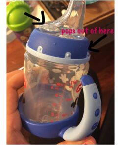 NUK Disney Learner Sippy Cup, Mickey Mouse, 5 Oz 1Pack 1 Pack 38 71q1ldHKq6L