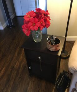 Winsome Eugene Accent Table, 18.9 inches, Espresso 55 71q3JkH QdL