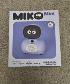 MIKO Mini: AI Robot for Kids | Fosters STEM Learning & Education | Packed with Games, Dance, Singing | Child-Safe Conversational Learning | Best Christmas Gift for Boys & Girls 5-12 Purple 40 71q3i0By5dL