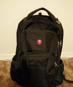 Swiss Gear SA1908 Black TSA Friendly ScanSmart Laptop Backpack - Fits Most 17 Inch Laptops and Tablets 79 71q4 VS7WGL