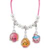 Shopkins Necklace with 3-Charms (Clip-On) (D'Lish Donut / Kooky Cookie / Cupcake Chic) 3 71q45UXnXML
