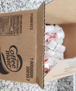 Nestle Coffee mate Coffee Creamer, Original, Liquid Creamer Singles, Non Dairy, No Refrigeration, Box of 360 56 71q46Mxm0IL