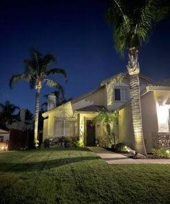 InnoGear Solar Lights for Outside, Solar Lights Outdoor Waterproof Solar Garden Yard Spot Lights Spotlight Pathway Landscape Lighting Wall Light Auto On/Off, Pack of 4 (Warm White) Warm White 36 71q4WEDw2ZL