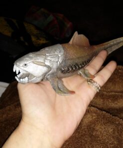 Schleich Dinosaurs Realistic Dunkleosteus Figurine with Movable Jaw - Prehistoric Jurassic Dino Toy with Highly Detailed Movable Jaw, Education and Fun for Boys and Girls, Gift for Kids Ages 4+ 18 71q4wnf1JL