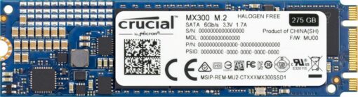 Crucial MX300 275GB 3D NAND SATA M.2 (2280) Internal SSD - CT275MX300SSD4