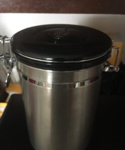 Friis 16oz Stainless Steel Coffee Vault Canister, 16-Ounce 35 71q6LZORV7L