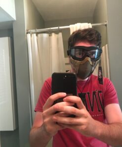 OneTigris 6" Foldable Half Face Mesh Mask Military Style Comfortable Adjustable Tactical Lower Face Protective Mask Multicam 30 71q6Xn9zJ9L