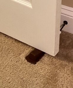 Shepherd Hardware 9133 Door Stop, 1-Pack, Brown 1 Count (Pack of 1) 38 71q7JsWDdhL