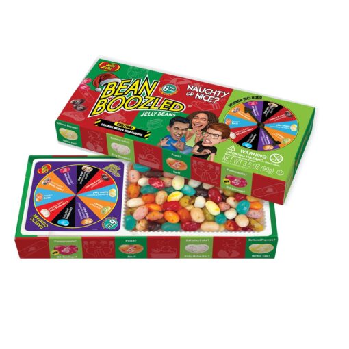 Jelly Belly BeanBoozled Naughty or Nice Spinner Jelly Bean Gift Box, 3.5 Ounce 3.5 Ounce (Pack of 1)