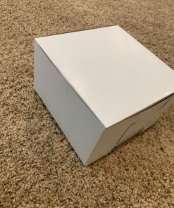 SCT White One-Piece Non-Window Bakery Boxes, 8 x 8 x 5, White, Paper, 100/Carton 8" L x 8" W x 5" H - 100ct 28 71q7s7ItCVL 1