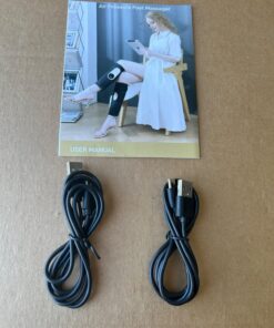 LINGTENG Leg Massager for Circulation and Pain Relief, Calf Air Compression Massager with Heat, Leg Massager with 3 Intensities, 3 Modes, Easy to use, Muscle Relaxation, Gifts (Pair) Gray 58 71q7taHHU3L