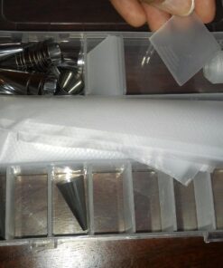 Bakers dozen Premium Piping Bags 12" with Extra Tickness | 100 Disposable Pastry Bags with 1 Coupler and 2 Ties | Kitchen Icing Bags | Cake Decoration Piping Bags | Anti-Burst and Non-slip Piping Bag 12 IN 100 Pastry Bags Pieces 63 71q8LXyz3mL