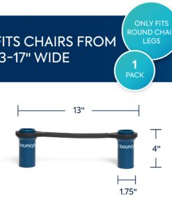Bouncy Bands Original for Elementary School Chairs (Blue, Pack of 1) Blue 11 71q8RWiwXBL