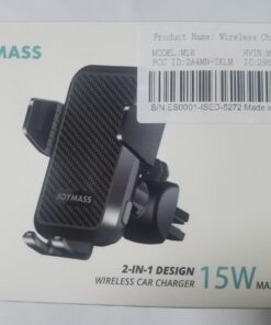 Wireless Car Charger, JOYMASS 15W Fast Charging Auto Clamping Car Charger Cell Phone Holder Mount Vent for iPhone 15 14 13 12 Mini Pro Max 11 XR XS X, Samsung Galaxy S23 Ultra S22 S21+ Note 20, etc BLACK 26 71q8ZJgGDXL