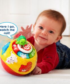 VTech Wiggle and Crawl Ball Multicolor 23 71q8e02tjML