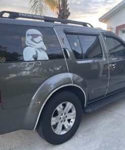FanWraps The Force Awakens Passenger Series First Order Stormtrooper Perforated Window Decal 19 71q8wbD5Q7L
