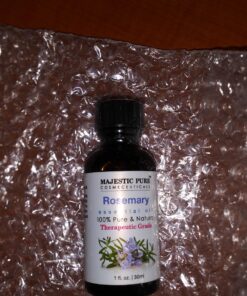 MAJESTIC PURE Rosemary Essential Oil, Premium Grade, Pure and Natural, for Aromatherapy, Massage, Topical & Household Uses, 1 fl oz 1 Fl Oz (Pack of 1) 23 71q9 Xpu9VL