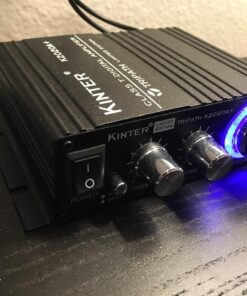 Kinter K2020A+ Limited Edition Original Tripath TA2020-020 Class-T Hi-Fi Audio Mini Amplifier with 12V 5A Power Supply Black 81 71qAMEtLhtL
