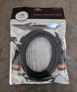 Cable Matters 4K DisplayPort to DisplayPort Cable, Computer Monitor Cable 10 ft, 4K@60Hz, 2K@144Hz, Display Cable, Male to Male Display Port Cable, Gold-Plated DP to DP Cable, 10 Feet 30 71qAZNYmkLL