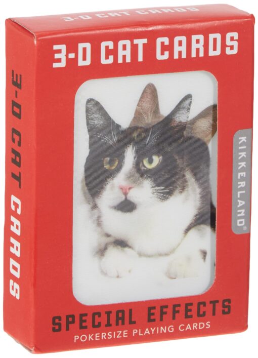 Kikkerland Playing Cards Cat