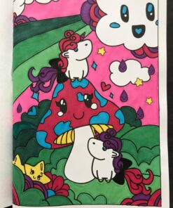 Kawaii Alpacas: A Super Cute Coloring Book (Kawaii, Manga and Anime Coloring Books for Adults, Teens and Tweens) Paperback 8 71qBgdP87JL