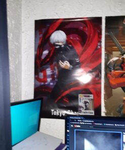 POSTER STOP ONLINE Tokyo Ghoul - Manga/Anime TV Show Poster/Print (Ken Kaneki) (Size 24" x 36") Unframed 28 71qCGsuc L