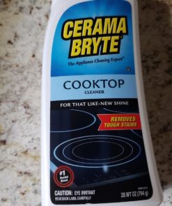 Cerama Bryte Removes Tough Stains Cooktop and Stove Top Cleaner for Glass - Ceramic Surfaces, 28 Ounces, 1 Pack 43 71qCLrDSKsL