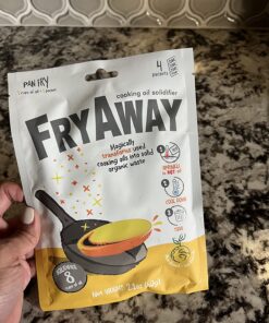 FryAway Pan Fry Cooking Oil Solidifier, Solidifies up to 8 Cups - Plant-Based Cooking Oil SolidifierPowder that Turns Used Oil to Hard Oil and Organic Waste - Easy to Use, Made in the USA 53 71qCZNqENeL
