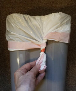 Orino Ultra Strong Garbage Bags 8 Gallon Trash Can Liners for Kitchen and Office Unscented White Drawstring Trash Bags, 60 Count 0.74 mil 22" x 24" 1 Pack 22 71qCtZxVdZL