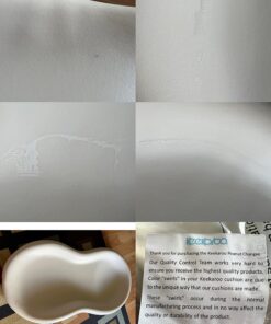 Keekaroo Peanut Changer Vanilla – the Original Made in USA easy-to-clean changing pad and the only shell over foam, fully impermeable to fluid 28 71qDgVM1mzL