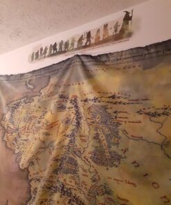 RoomMates RMK2161SCS The Hobbit Quote Peel and Stick Wall Decals , White 24 71qEEFSzrrL