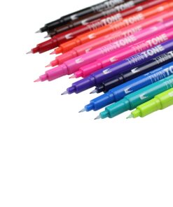 Tombow 61500 Twintone Marker Set, Bright, 12-Pack. Double-Sided Markers for Bold and Precise Writing 33 71qEgwtbVQL