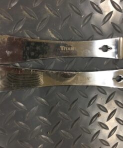 Titan 17005 2-Piece Stainless Steel Pry Bar Scraper Set, 7-1/4 x 9/16" and 9-1/4 x 9/16" 2 Piece Set 13 71qF5ONGiML