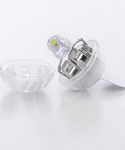 Amy Basic (100 Pcs White Round Led Flash Ball Lamp for Paper Lantern Balloon Party Wedding,Party Birthday and Festival Decorative Lights 22 71qFGP7yciL