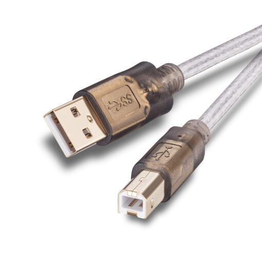 Printer Cable 5Ft,2.0 Printer Scanner Cable Cord USB Type A Male to B Male High Speed for HP, Canon, Lexmark,Dell, Xerox, Samsung etc(5 Ft/1.5M) 5 Ft/1.5M