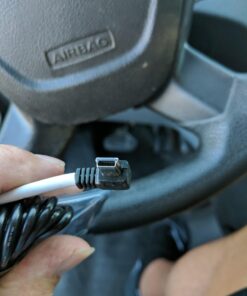 YQMAJIM Charging Power Cable for Dash Cam, (11.5 Ft) USB 2.0 to Mini USB Car Vehicle Power Charger Adapter Cord for Garmin Nuvi GPS、Rearview Mirror Cam、Backup Camera 11.5 Ft 31 71qFlnVY3wL