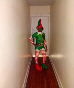 Beistle 20736 Felt Elf Hat with Bells, One Size Fits Most, (Red/Green) 1 Piece 10 71qFsd9o0RL