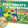 Thames & Kosmos Electricity & Magnetism Science Kit | 62 Safe Experiments Investigating Magnetic Fields & Forces for Ages 8+ | Assemble Electric Circuits with Easy Snap-Together Blocks 10 71qH72FQjL