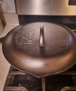 Lodge L10SC3 Cast Iron Lid, 12-inch 12 Inch 29 71qH7Am48PL